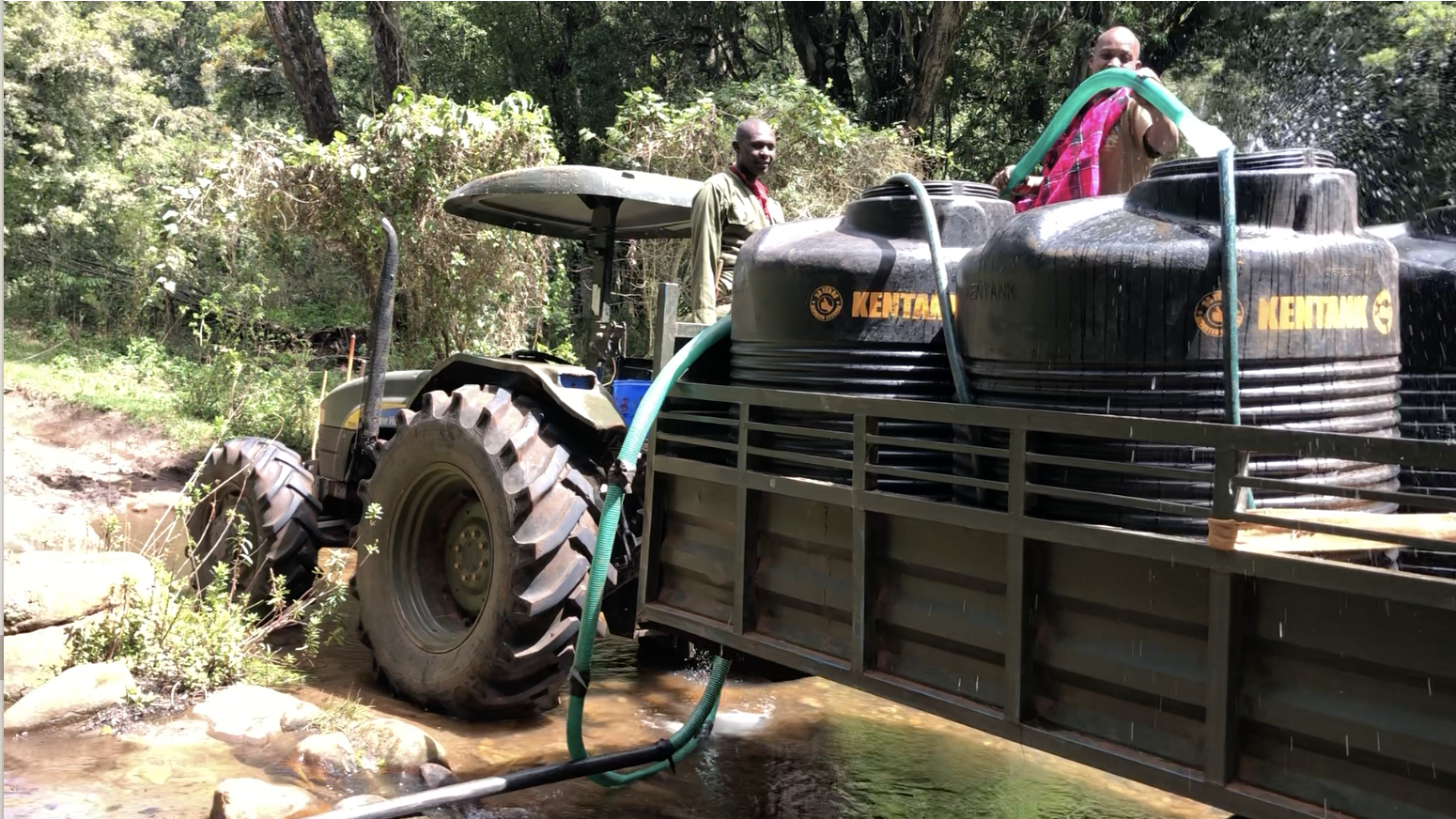 Forest Water Bowser and Trailer
